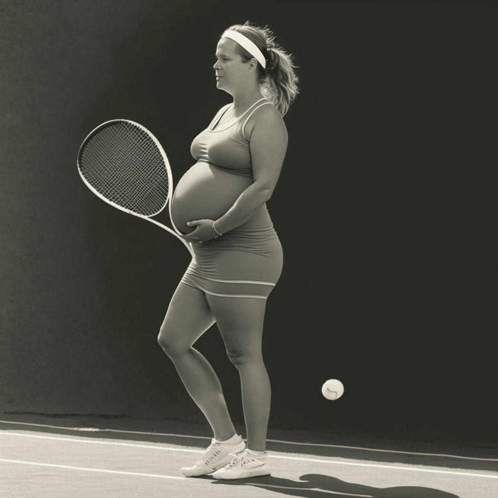 tennis pendant la grossesse